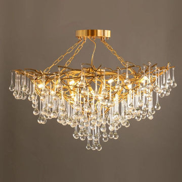 Snita Brass Chandelier