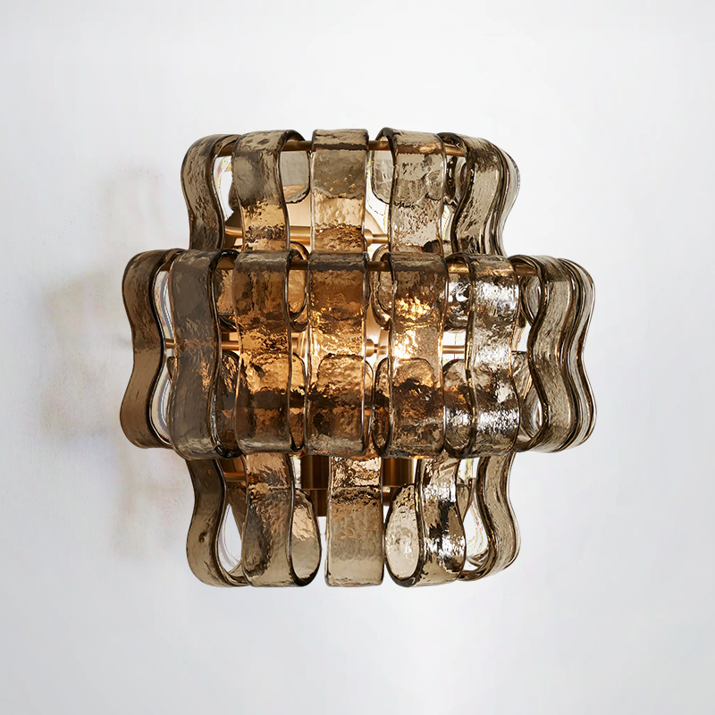 Riaho Glass Wall Sconce 12"