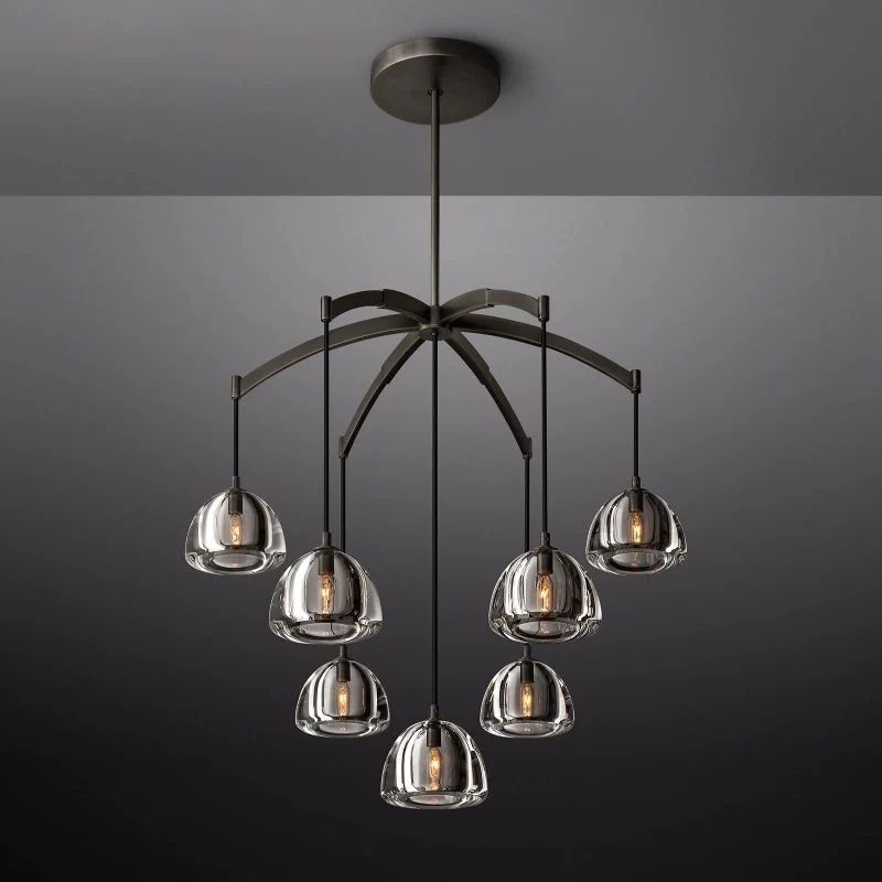 Hemisp Round Chandelier 36''