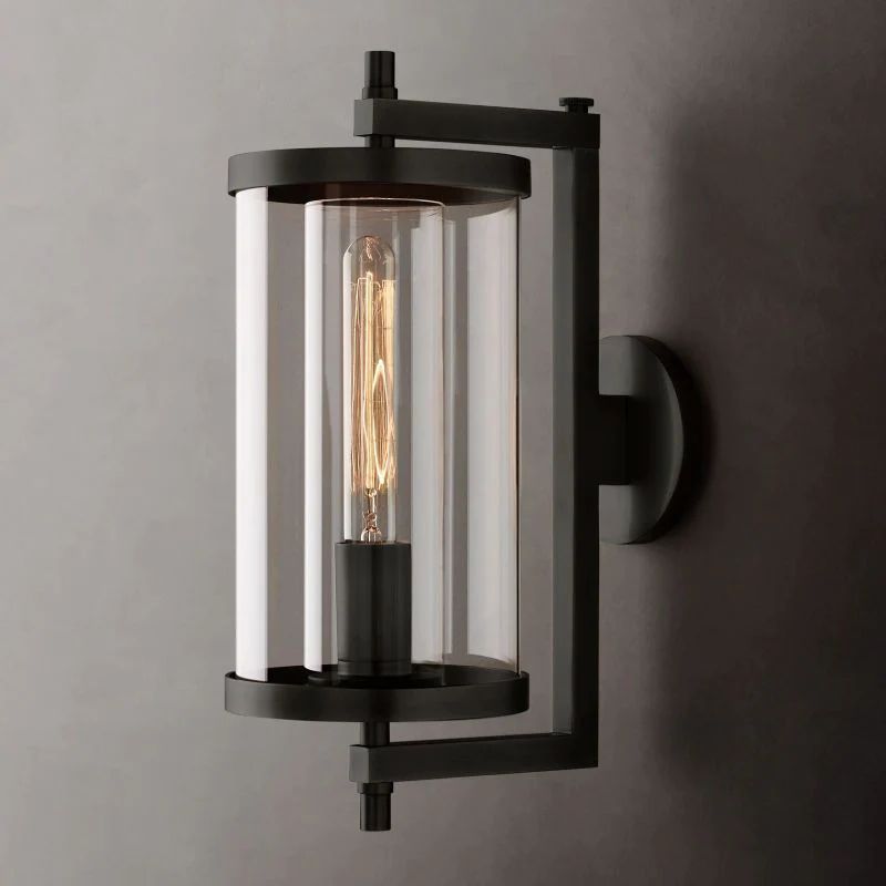 Pantern Round Outdoor Sconce